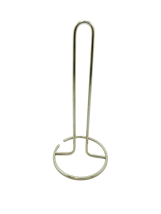 Ανοξείδωτη Μεταλλική Βάση για Ρολό Κουζίνας 14x31.5εκ