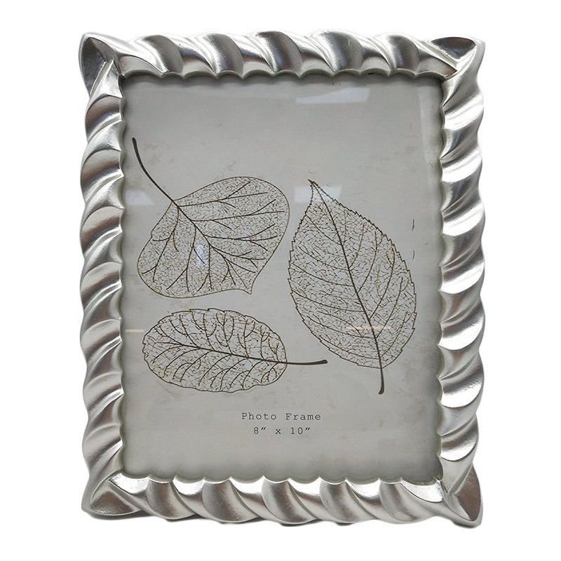 Κορνίζα Polyresin Ασημί 20×25εκ