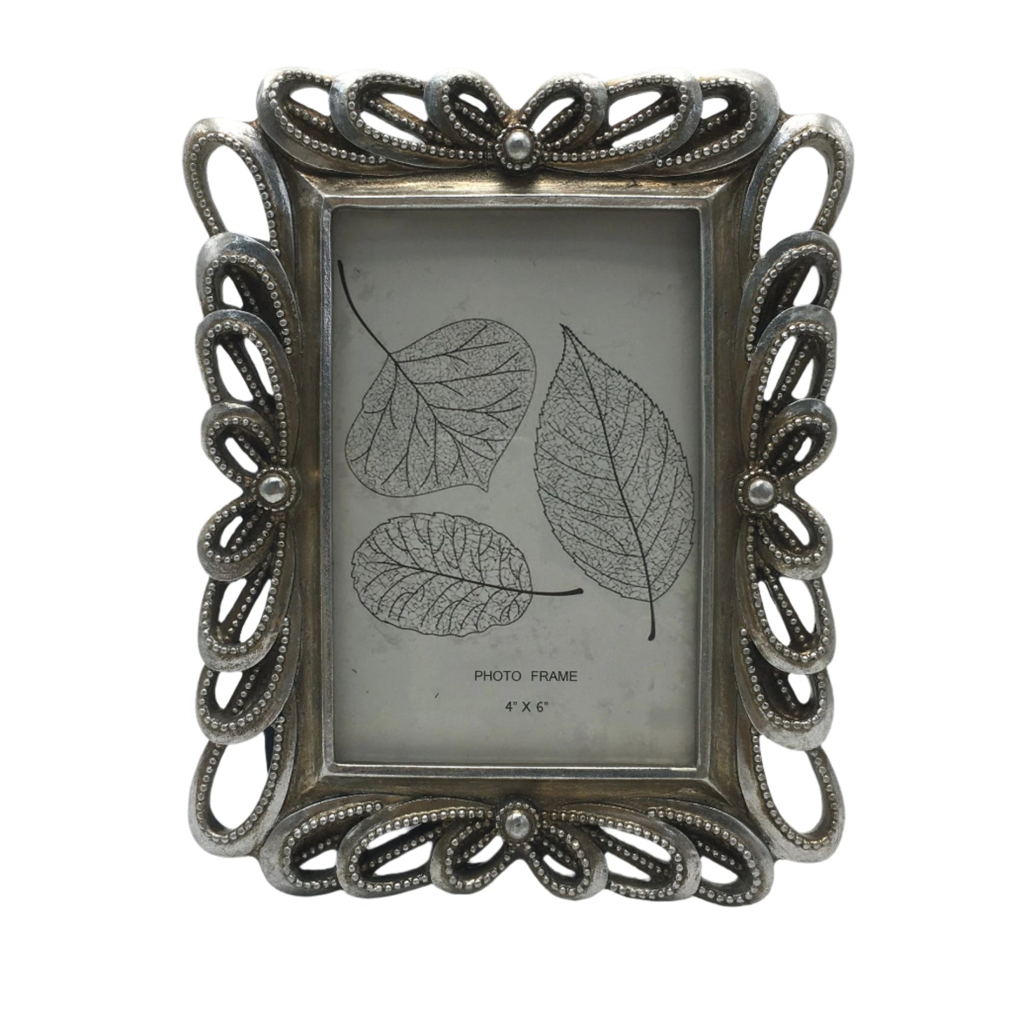 Κορνίζα Polyresin Ασημί 10×15εκ