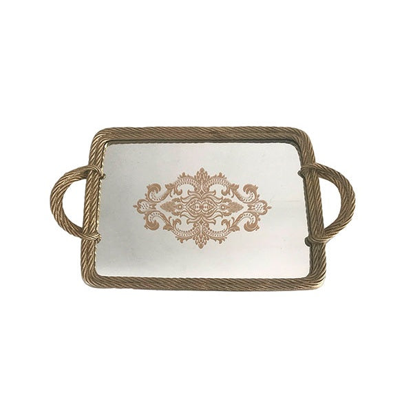 Δίσκος με Καθρέφτη Πολυεστερικός 41εκ