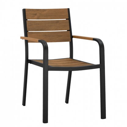 ΠΟΛΥΘΡΟΝΑ ΑΛΟΥΜΙΝΙΟΥ SAGA ΑΝΘΡΑΚΙ ΜΕ POLYWOOD 55x56x85