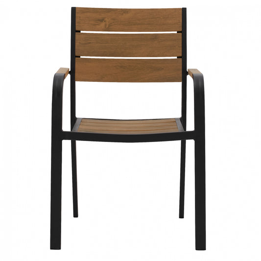 ΠΟΛΥΘΡΟΝΑ ΑΛΟΥΜΙΝΙΟΥ SAGA ΑΝΘΡΑΚΙ ΜΕ POLYWOOD 55x56x85