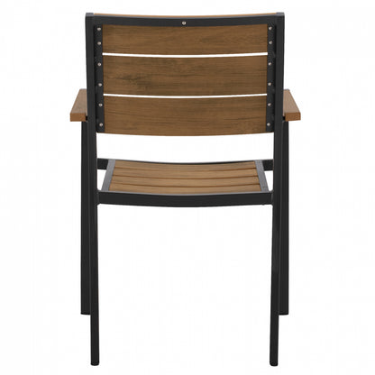 ΠΟΛΥΘΡΟΝΑ ΑΛΟΥΜΙΝΙΟΥ SAGA ΑΝΘΡΑΚΙ ΜΕ POLYWOOD 55x56x85