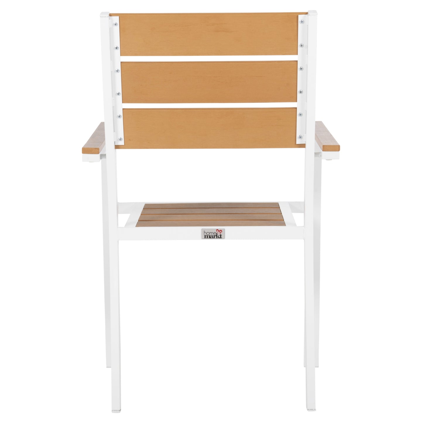 ΠΟΛΥΘΡΟΝΑ ΑΛΟΥΜΙΝΙΟΥ SAGA ΛΕΥΚΗ POLYWOOD ΣΕ ΦΥΣΙΚΟ 55x55x86