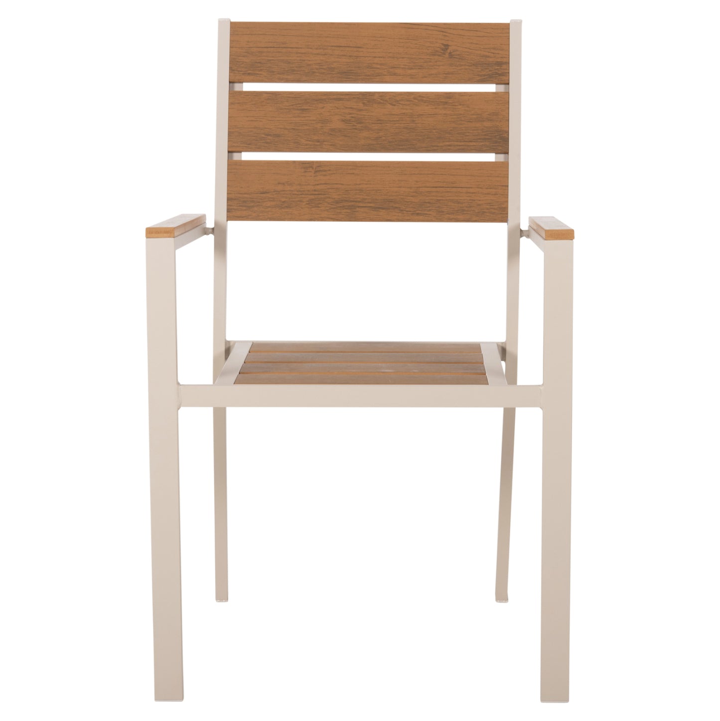 ΠΟΛΥΘΡΟΝΑ ΑΛΟΥΜΙΝΙΟΥ SAGA ΣΑΜΠΑΝΙ POLYWOOD ΣΕ ΦΥΣΙΚΟ 55x55x86