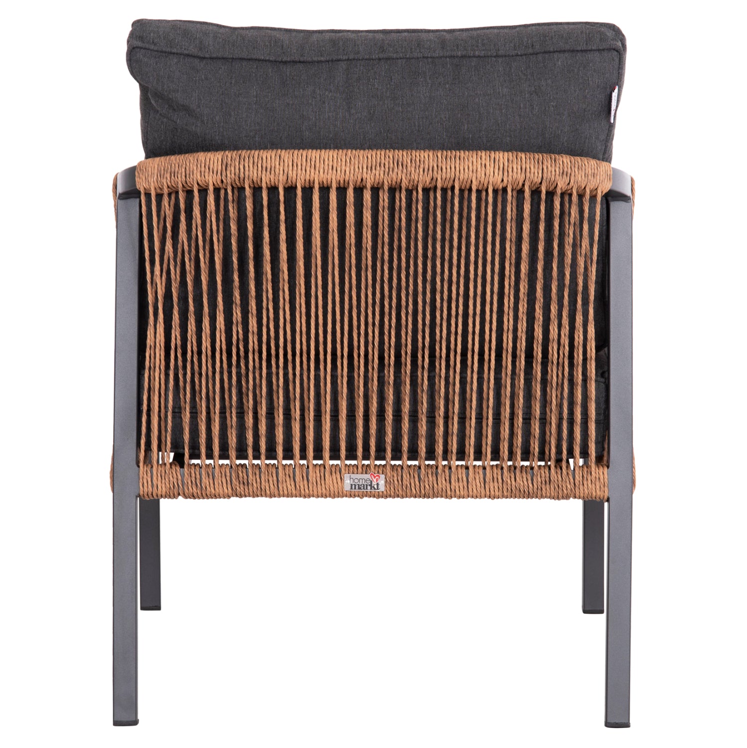 ΠΟΛΥΘΡΟΝΑ ΑΛΟΥΜΙΝΙΟΥ MAYBEL ΑΝΘΡΑΚΙ ΜΕ ΚΑΦΕ P.E. RATTAN 67x74x72-87