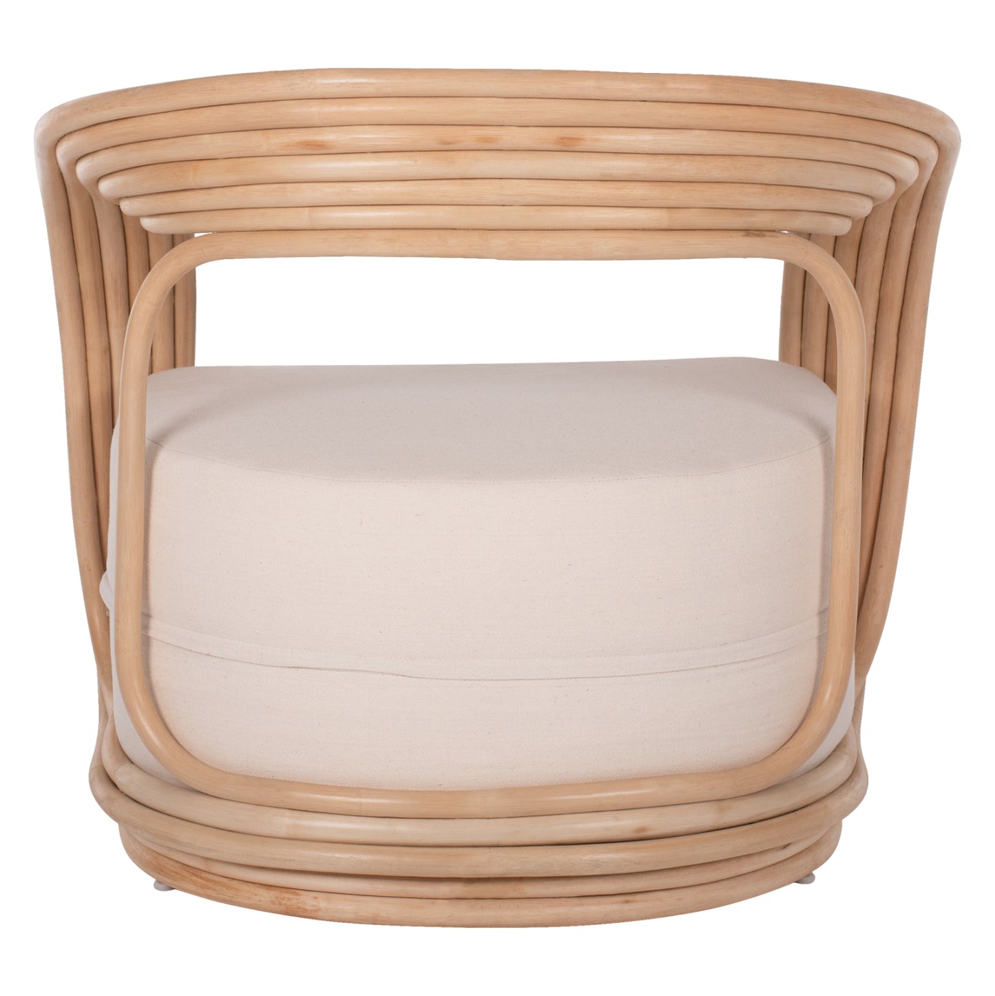 ΠΟΛΥΘΡΟΝΑ DUCHESS ΑΠΟ RATTAN ΦΥΣΙΚΟ ΕΚΡΟΥ ΜΑΞΙΛΑΡΙ 81x59x70