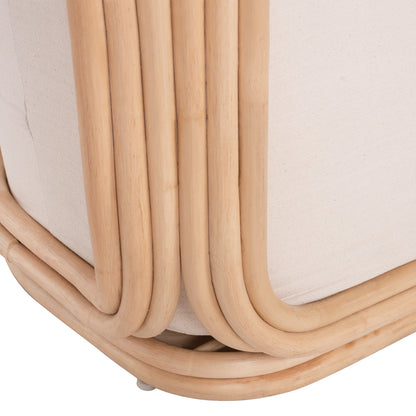 ΠΟΛΥΘΡΟΝΑ DUCHESS ΑΠΟ RATTAN ΦΥΣΙΚΟ ΕΚΡΟΥ ΜΑΞΙΛΑΡΙ 81x59x70
