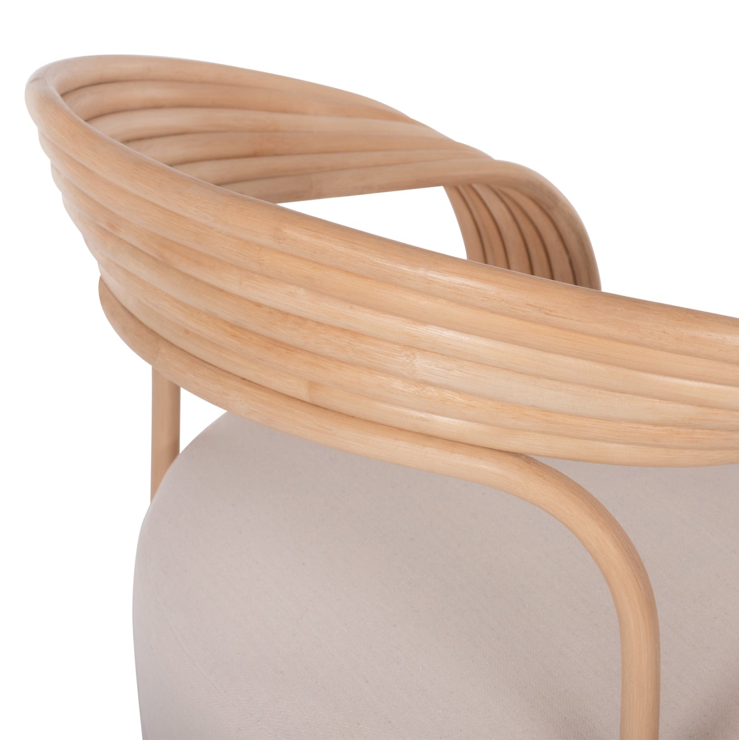 ΠΟΛΥΘΡΟΝΑ DUCHESS ΑΠΟ RATTAN ΦΥΣΙΚΟ ΕΚΡΟΥ ΜΑΞΙΛΑΡΙ 81x59x70