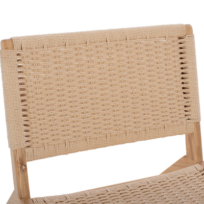 ΠΟΛΥΘΡΟΝΑ ANIKA ΞΥΛΙΝΗ ΜΕ ΠΛΕΞΗ ΣΧΟΙΝΙ 67,5x75x73,5