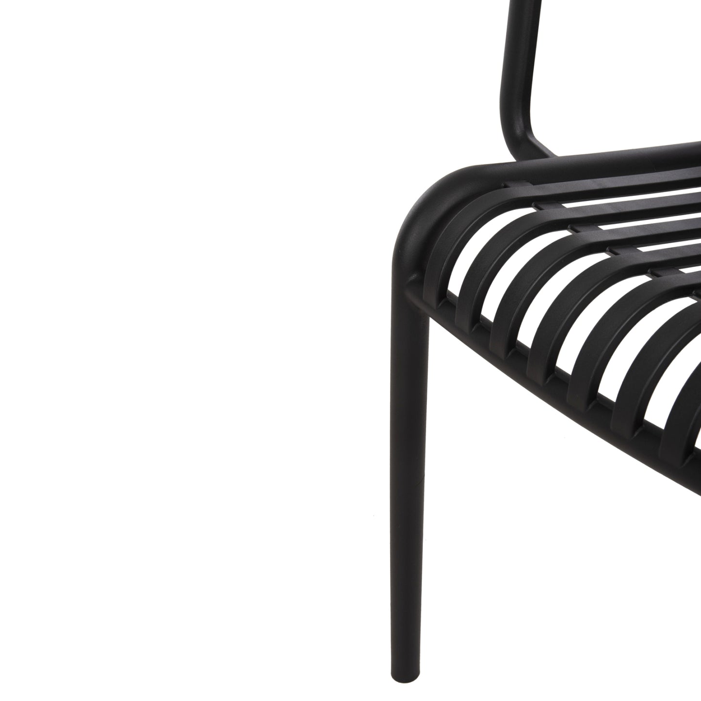 OUTDOOR ARMCHAIR CONVEE BLACK POLYPROPYLENE 55x56x79