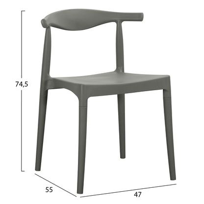 ΠΟΛΥΘΡΟΝΑ ΕΞΩΤ. ΧΩΡΟΥ ALOR ΠΟΛΥΠΡΟΠΥΛΕΝΙΟ OLIVE GREEN 47x55x74.5