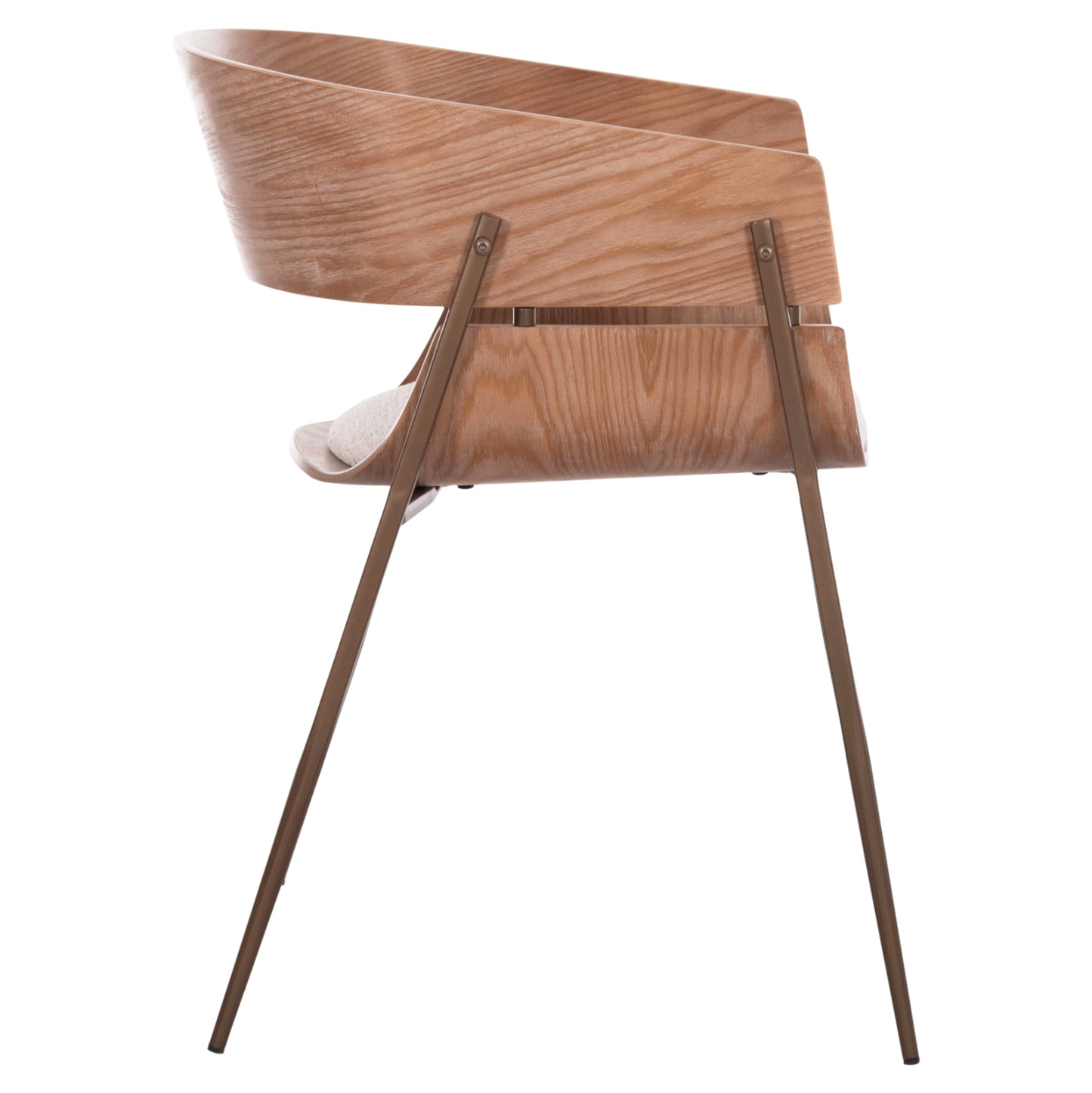 ΠΟΛΥΘΡΟΝΑ KRILL PLYWOOD ΣΕ WHITEWASH ΜΕΤΑΛΛΟ ΣΕ ΧΑΛΚΙΝΟ 55,5x55x72
