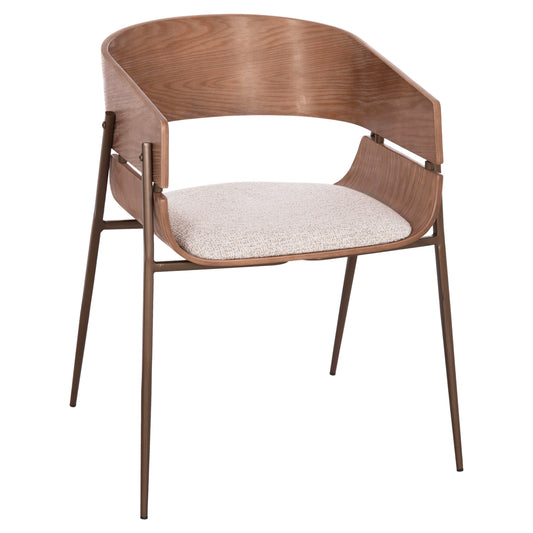 ΠΟΛΥΘΡΟΝΑ KRILL PLYWOOD ΣΕ WHITEWASH ΜΕΤΑΛΛΟ ΣΕ ΧΑΛΚΙΝΟ 55,5x55x72