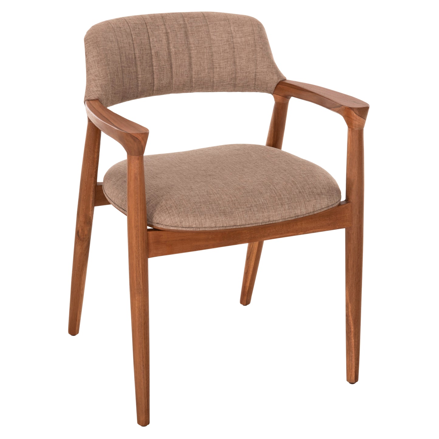 ΠΟΛΥΘΡΟΝΑ JAMES TEAK WOOD ΜΕ ΣΑΜΠΑΝΙ ΥΦΑΣΜΑ 57x52x76