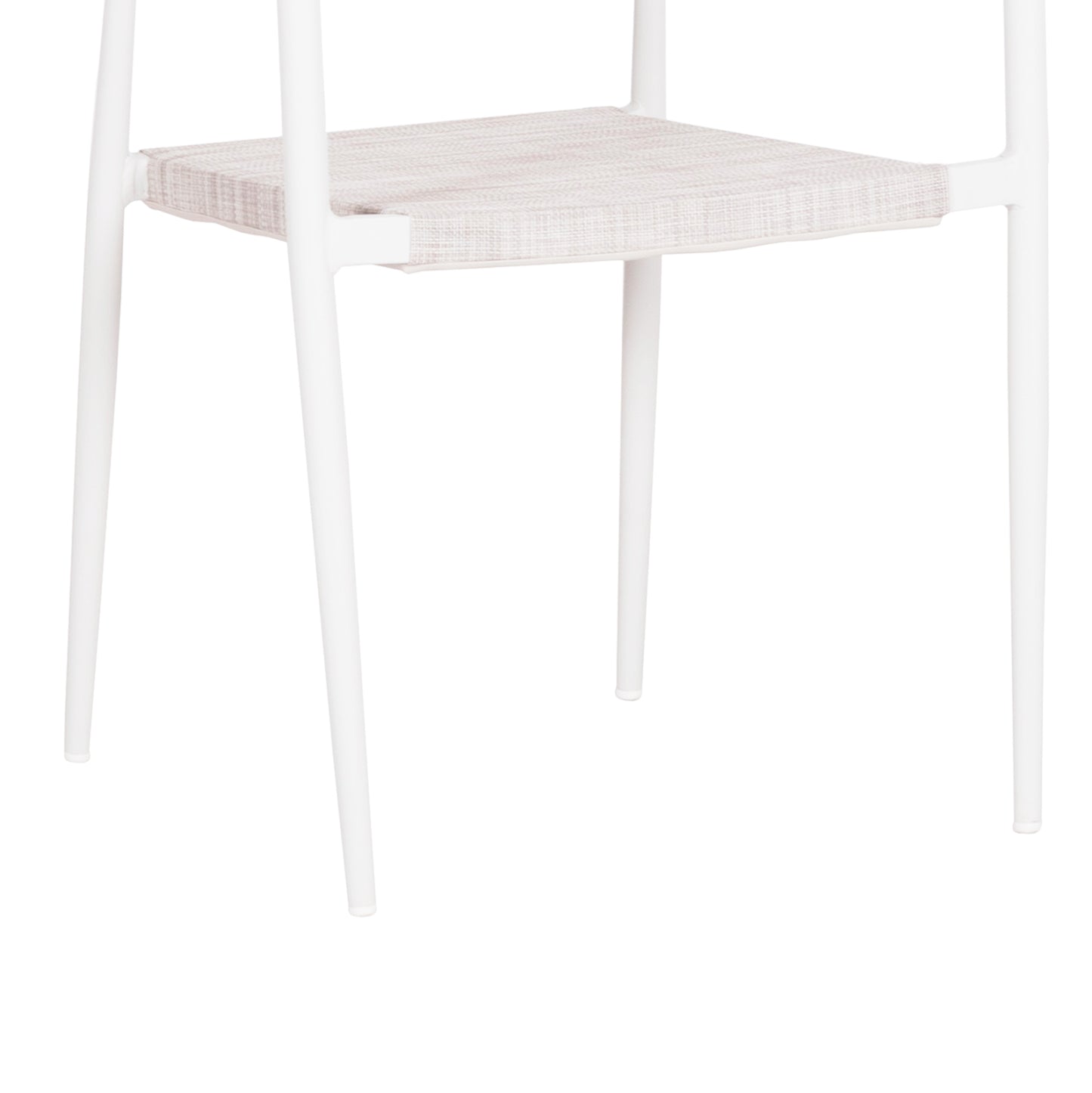 ΠΟΛΥΘΡΟΝΑ BERG ΑΛΟΥΜΙΝΙΟ & TEXTILENE ΛΕΥΚΟ P.E. TWISTED RATTAN 55x56x79