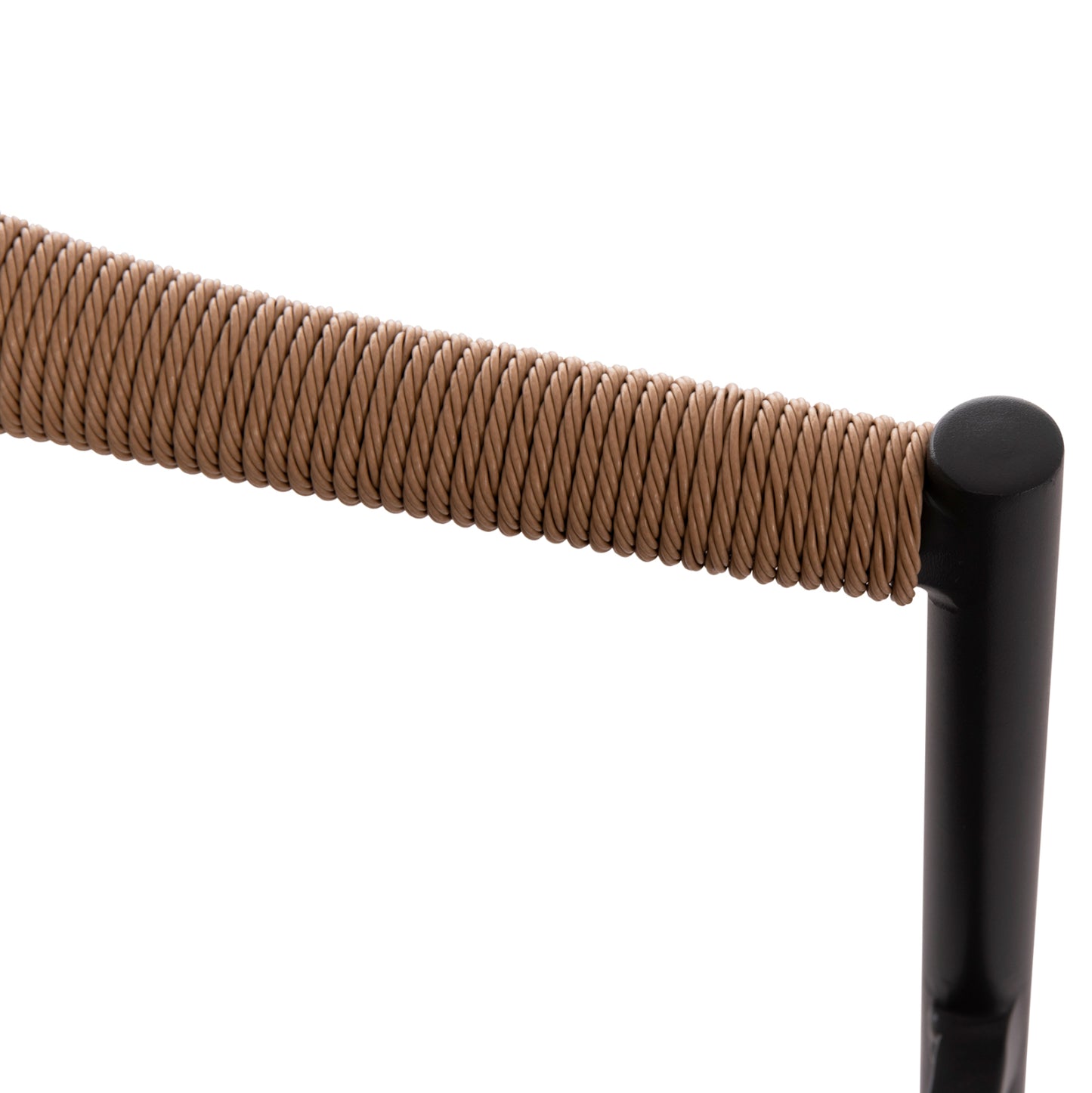 ΠΟΛΥΘΡΟΝΑ BERG ΑΛΟΥΜΙΝΙΟ & TEXTILENE ΣΚΟΥΡΟ ΓΚΡΙ P.E. TWISTED RATTAN 55x56x79