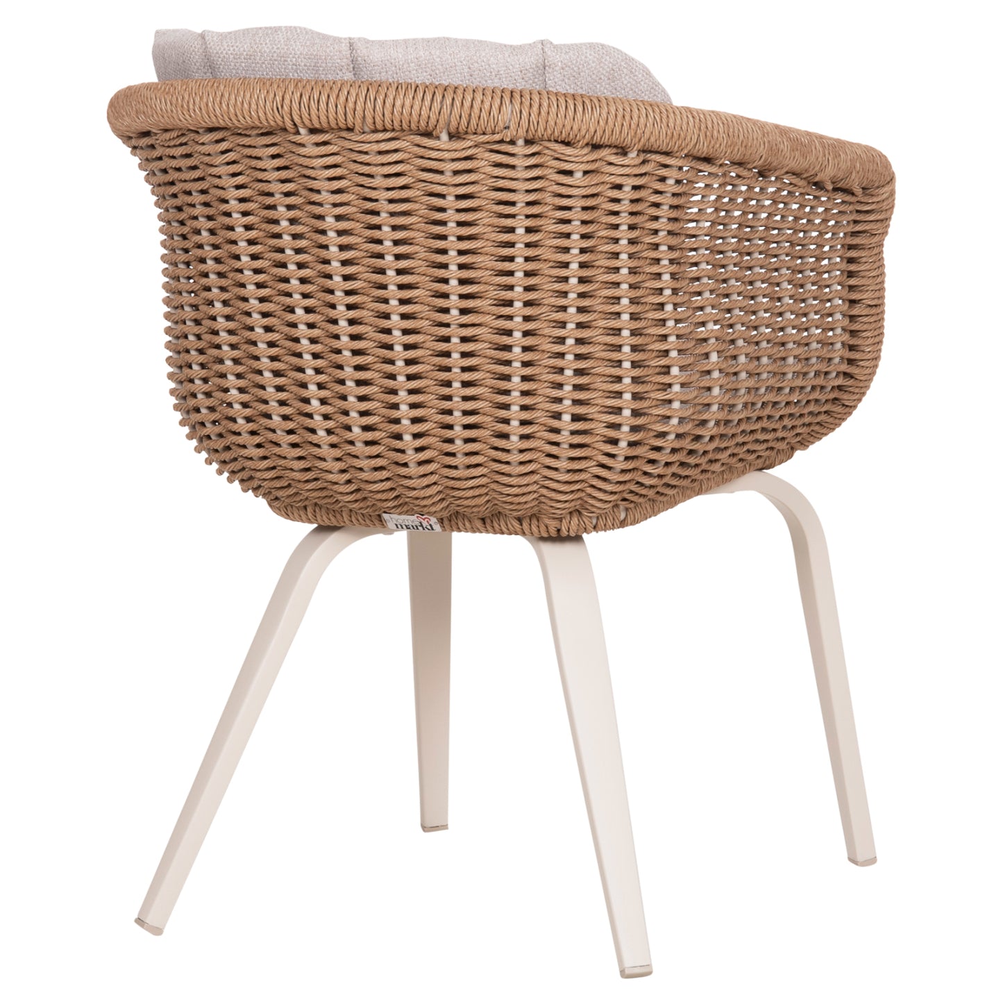 ΠΟΛΥΘΡΟΝΑ VICTUS ΑΛΟΥΜΙΝΙΟ & OLEFIN ΜΠΕΖ-TWIST WICKER 60x62x76