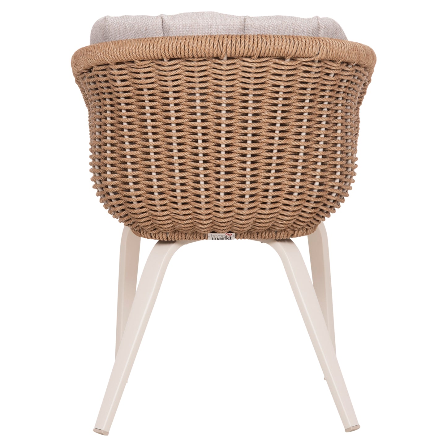 ΠΟΛΥΘΡΟΝΑ VICTUS ΑΛΟΥΜΙΝΙΟ & OLEFIN ΜΠΕΖ-TWIST WICKER 60x62x76
