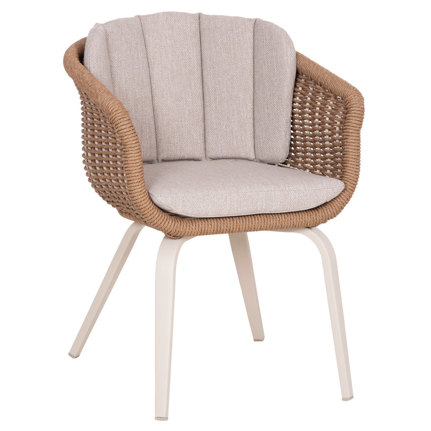 ΠΟΛΥΘΡΟΝΑ VICTUS ΑΛΟΥΜΙΝΙΟ & OLEFIN ΜΠΕΖ-TWIST WICKER 60x62x76