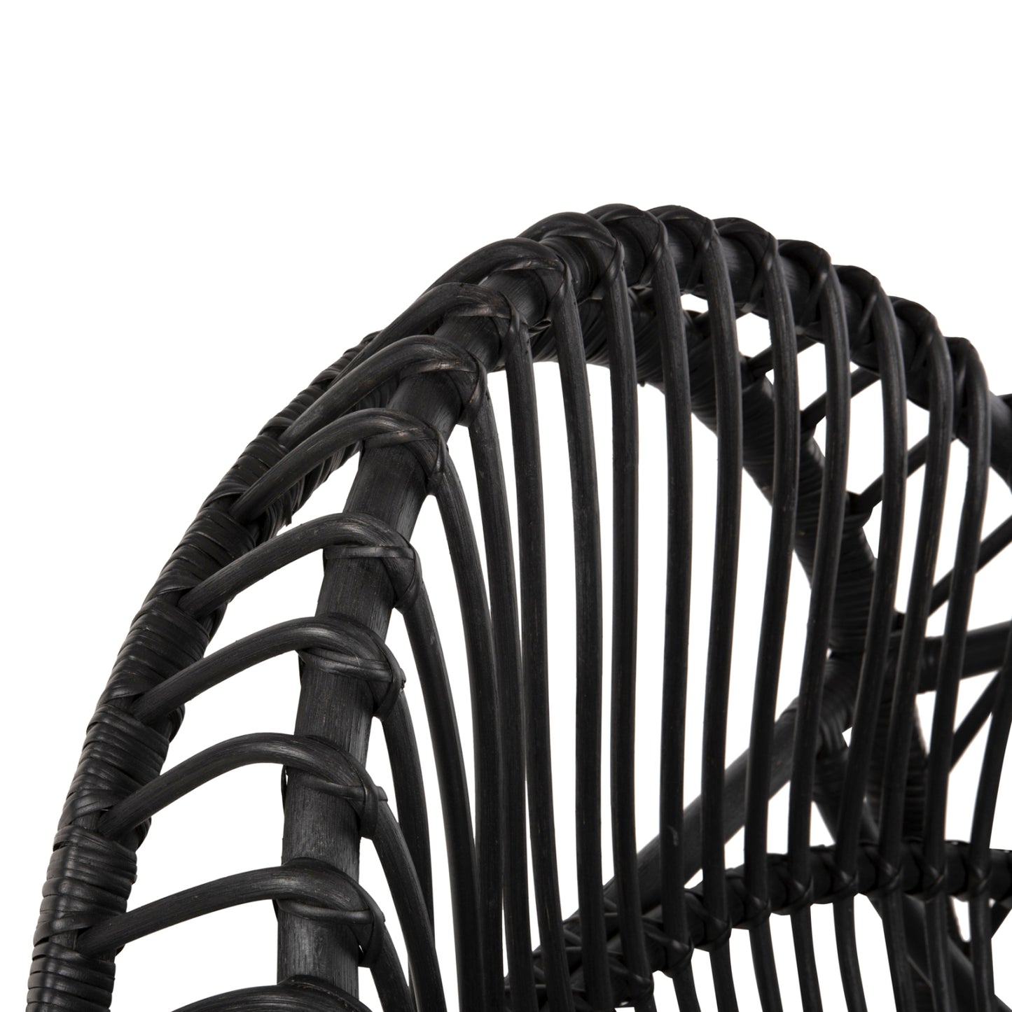 ΠΟΛΥΘΡΟΝΑ ENTROPY ΦΥΣΙΚΟ RATTAN ΜΕ ΜΑΞΙΛΑΡΙ-ΜΑΥΡΟ 80x97x85