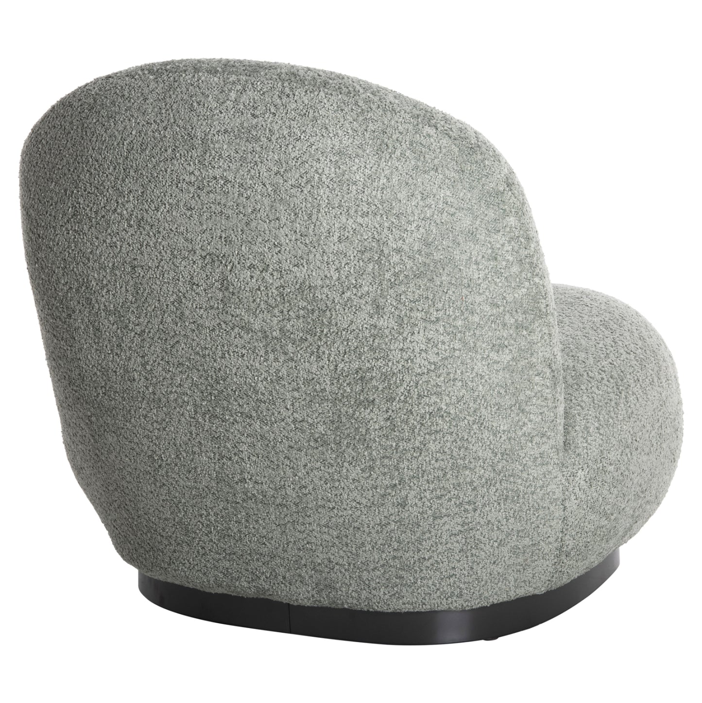 ARMCHAIR BEANY PEANUT BOUCLE FABRIC 85x82x77