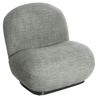 ARMCHAIR BEANY PEANUT BOUCLE FABRIC 85x82x77