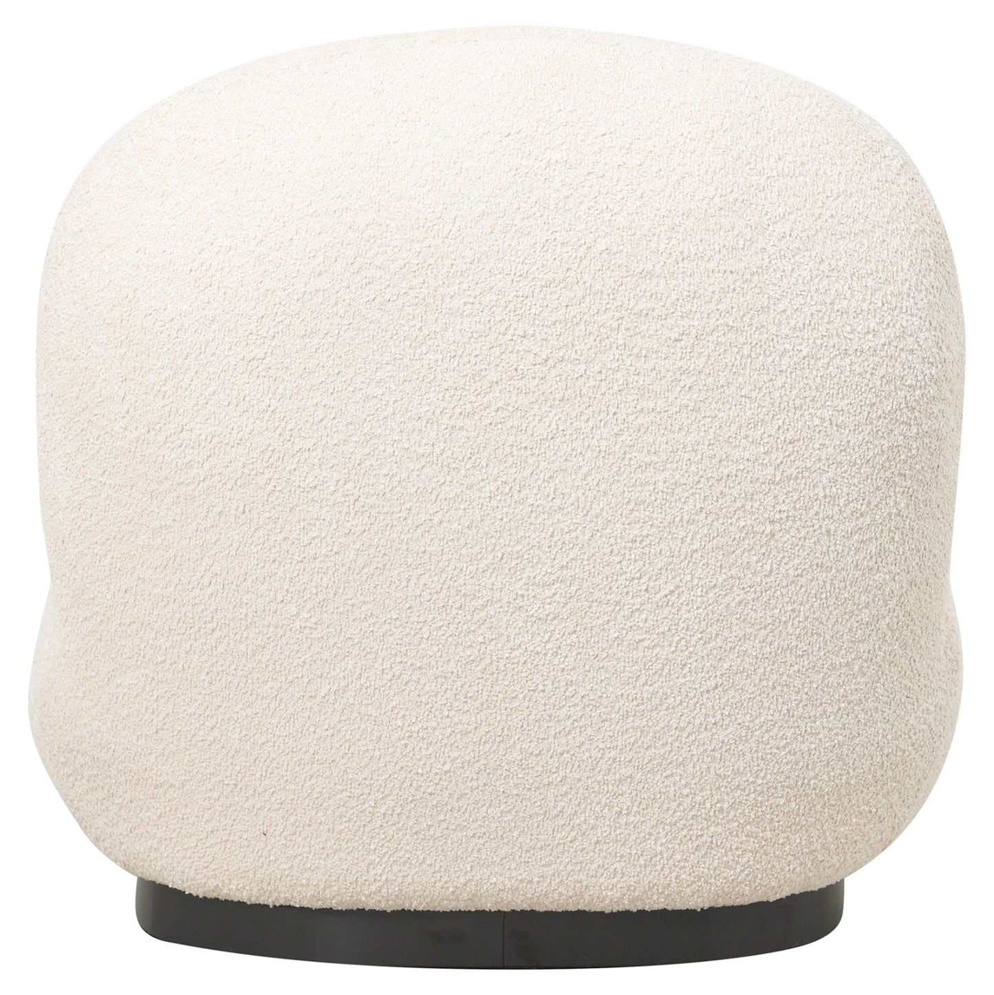 BEANY ARMCHAIR ECRU BOUCLE FABRIC 85x82x77