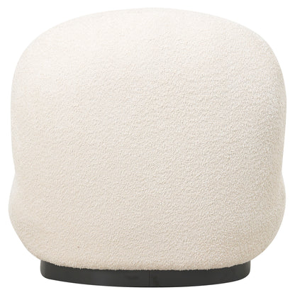 BEANY ARMCHAIR ECRU BOUCLE FABRIC 85x82x77