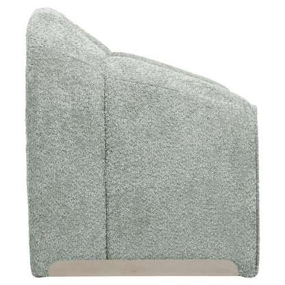 ARMCHAIR SPINER PISTACHIO BOUCLE FABRIC 81x64x74