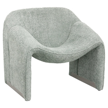 ARMCHAIR SPINER PISTACHIO BOUCLE FABRIC 81x64x74