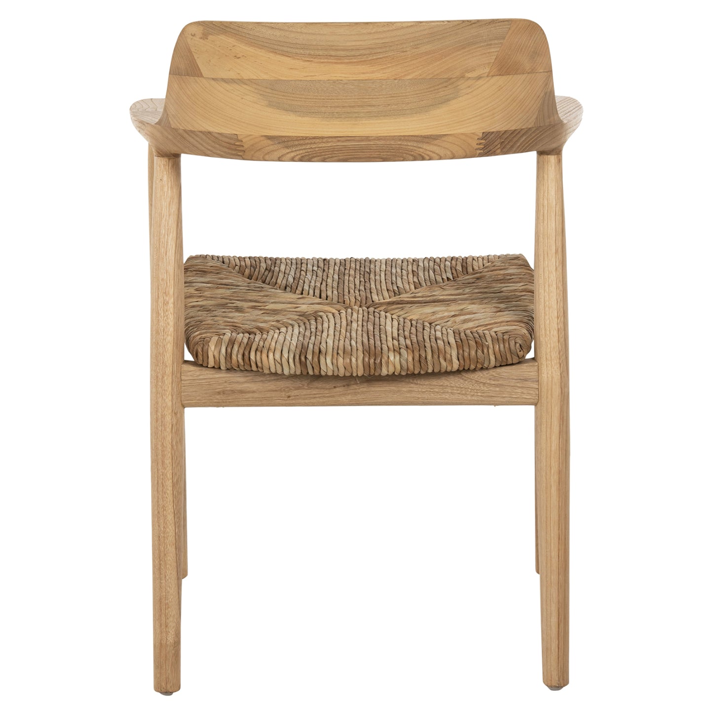 ΠΟΛΥΘΡΟΝΑ KINGSLEY ΞΥΛΟ TEAK & ΨΑΘΑ ΣΕ ΦΥΣΙΚΟ ΧΡΩΜΑ 57,5x54x80
