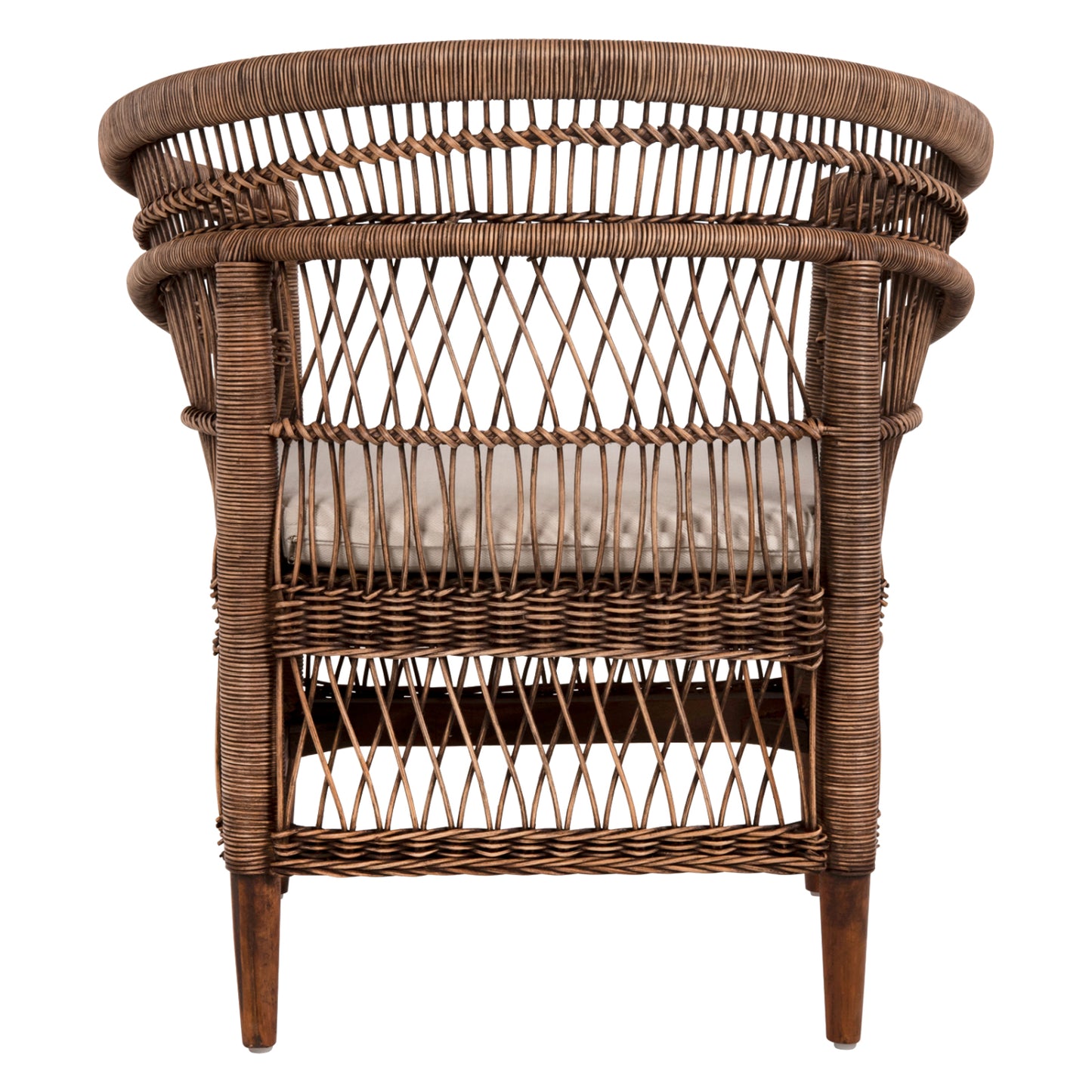 ΠΟΛΥΘΡΟΝΑ MALAWI ΞΥΛΟ ΜΑΟΝΙ ΜΕ RATTAN ΚΑΦΕ ΛΕΥΚΟ ΜΑΞΙΛΑΡΙ 80x70x86