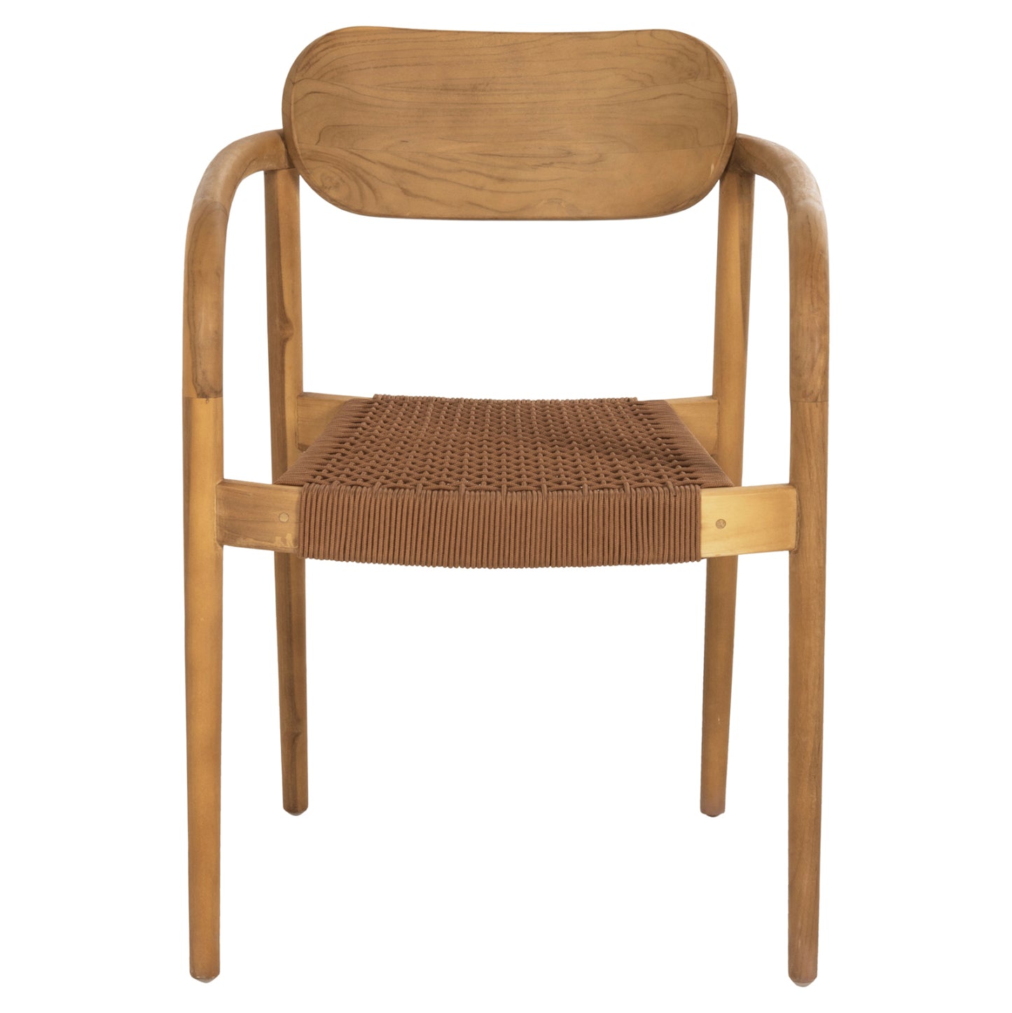 ΠΟΛΥΘΡΟΝΑ OSLO ΞΥΛΟ TEAK ΦΥΣΙΚΟ & ΚΑΦΕ ΣΧΟΙΝΙ 55x54x80