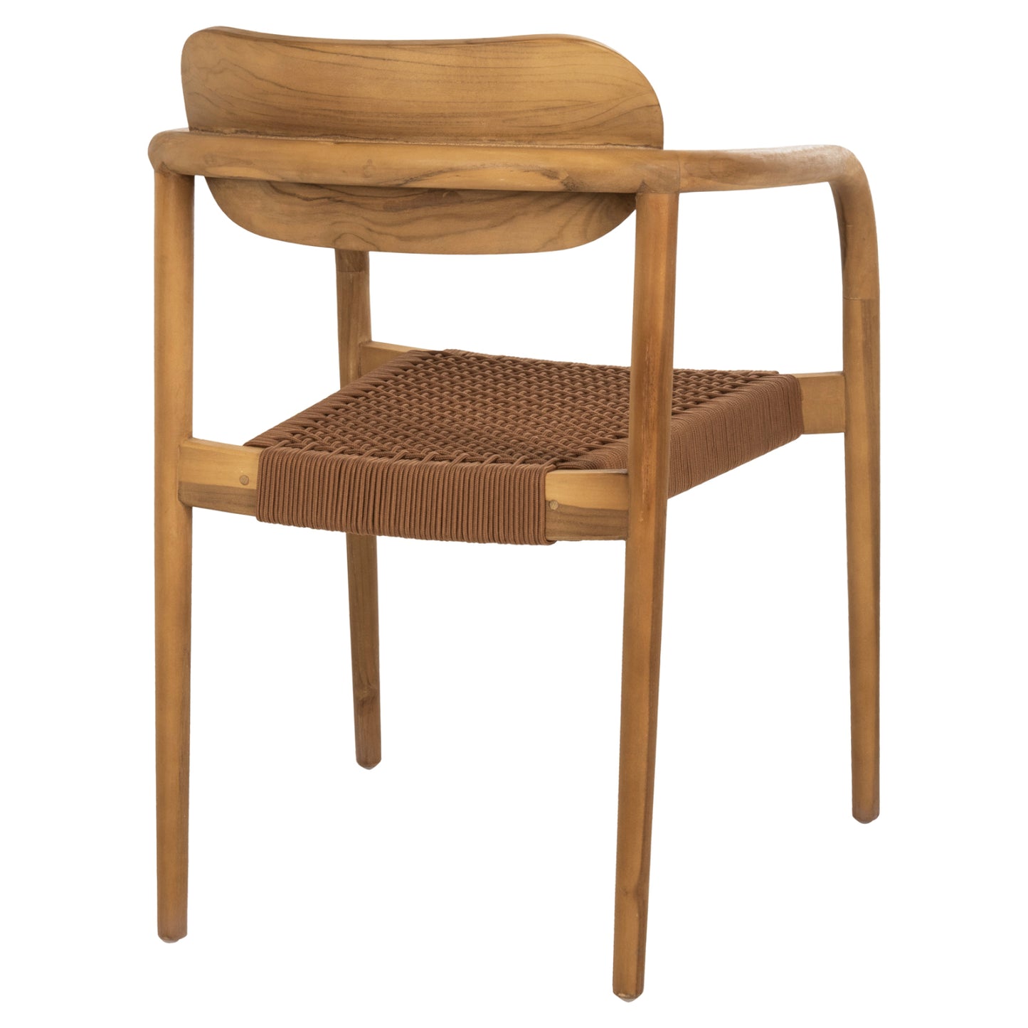 ΠΟΛΥΘΡΟΝΑ OSLO ΞΥΛΟ TEAK ΦΥΣΙΚΟ & ΚΑΦΕ ΣΧΟΙΝΙ 55x54x80