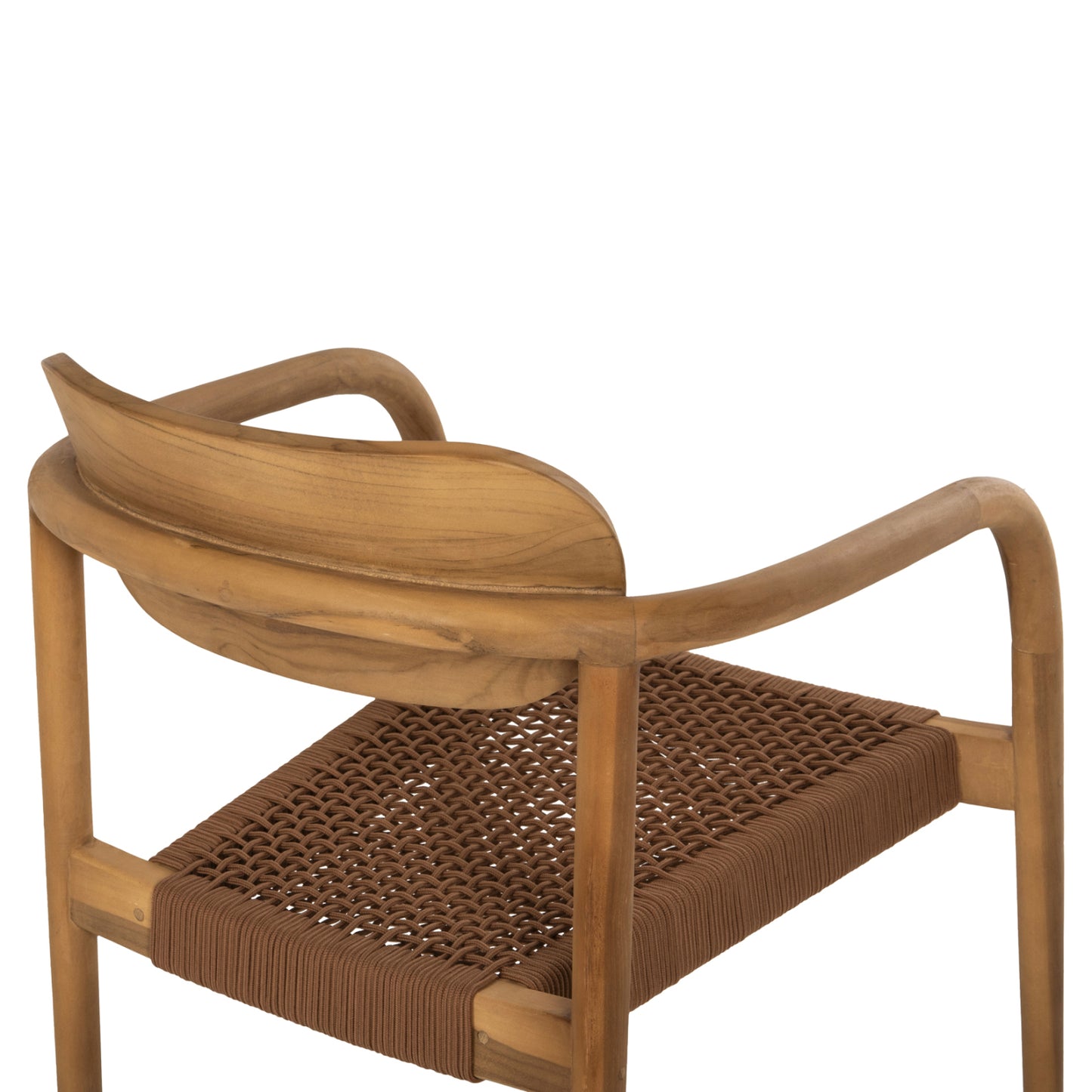 ΠΟΛΥΘΡΟΝΑ OSLO ΞΥΛΟ TEAK ΦΥΣΙΚΟ & ΚΑΦΕ ΣΧΟΙΝΙ 55x54x80