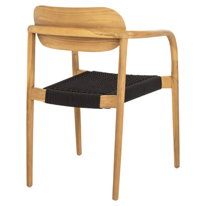 ΠΟΛΥΘΡΟΝΑ OSLO ΞΥΛΟ TEAK ΦΥΣΙΚΟ & ΜΑΥΡΟ ΣΧΟΙΝΙ 55x54x80