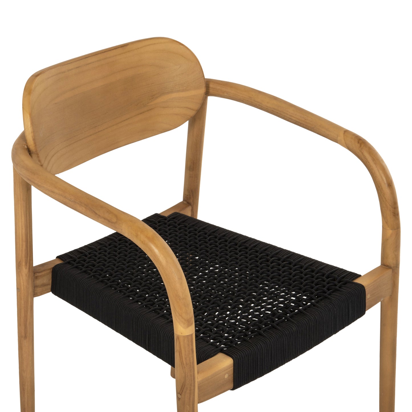 ΠΟΛΥΘΡΟΝΑ OSLO ΞΥΛΟ TEAK ΦΥΣΙΚΟ & ΜΑΥΡΟ ΣΧΟΙΝΙ 55x54x80