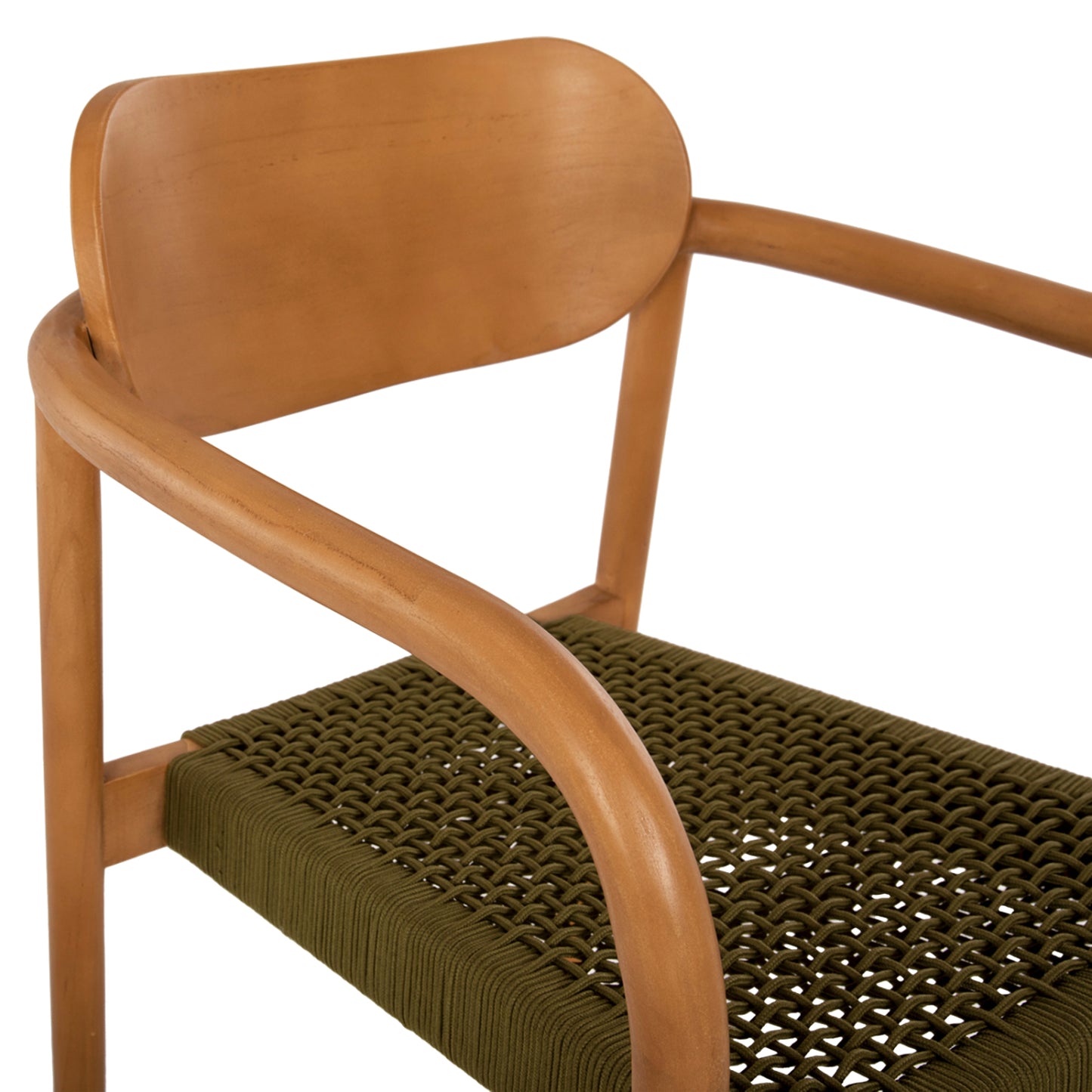 ΠΟΛΥΘΡΟΝΑ OSLO ΞΥΛΟ TEAK ΦΥΣΙΚΟ & ΠΡΑΣΙΝΟ ΣΧΟΙΝΙ 55x54x80
