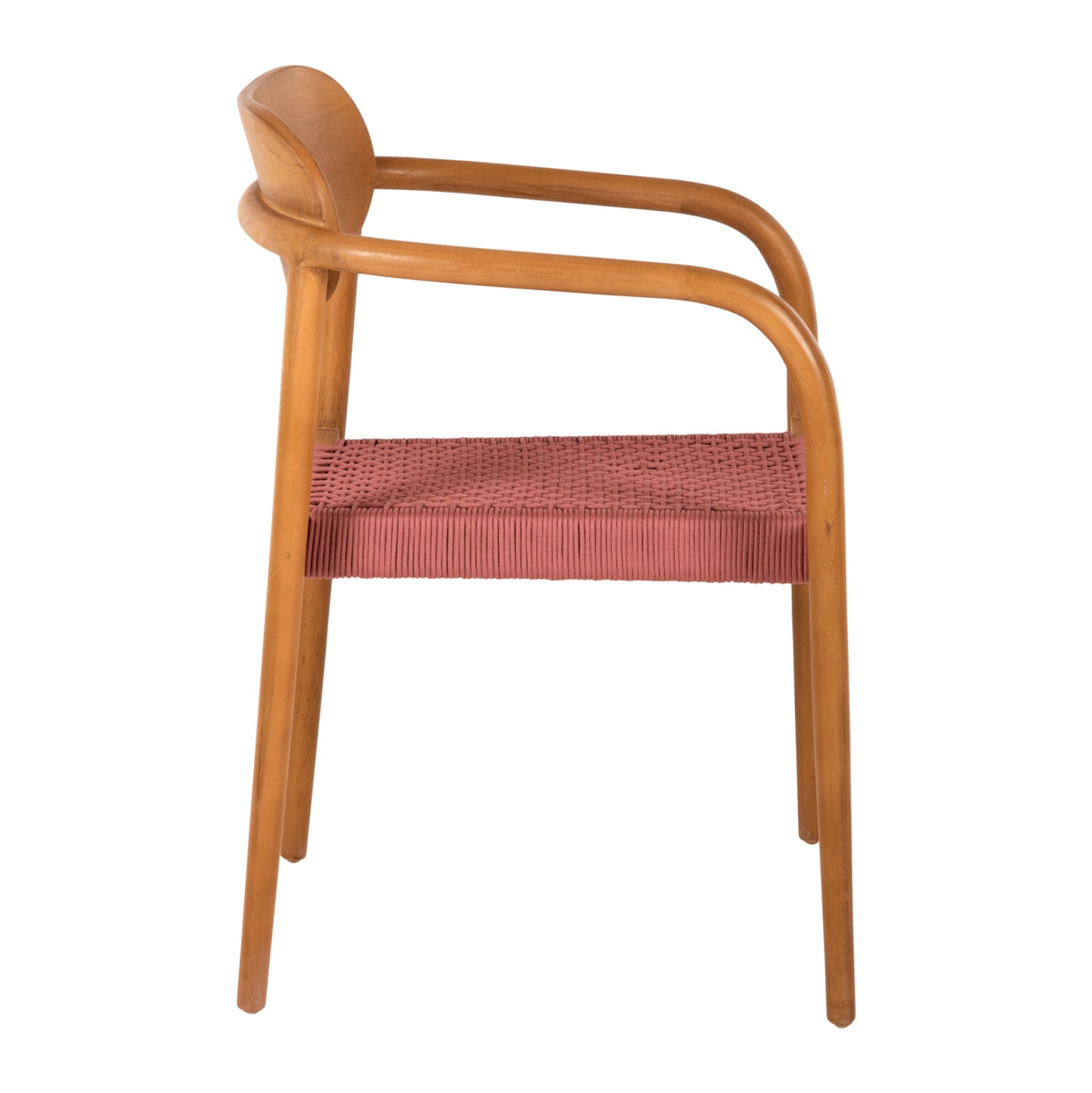 ΠΟΛΥΘΡΟΝΑ OSLO ΞΥΛΟ TEAK ΦΥΣΙΚΟ & ΡΟΖ ΣΧΟΙΝΙ 55x54x80