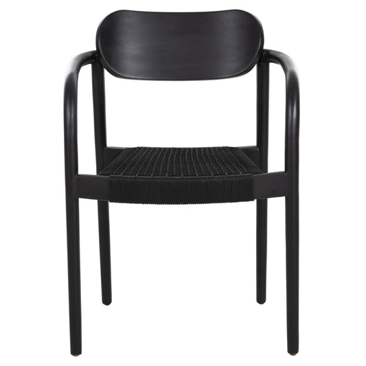 ΠΟΛΥΘΡΟΝΑ OSLO ΞΥΛΟ TEAK ΜΑΥΡΟ & ΜΑΥΡΟ ΣΧΟΙΝΙ 55x54x80