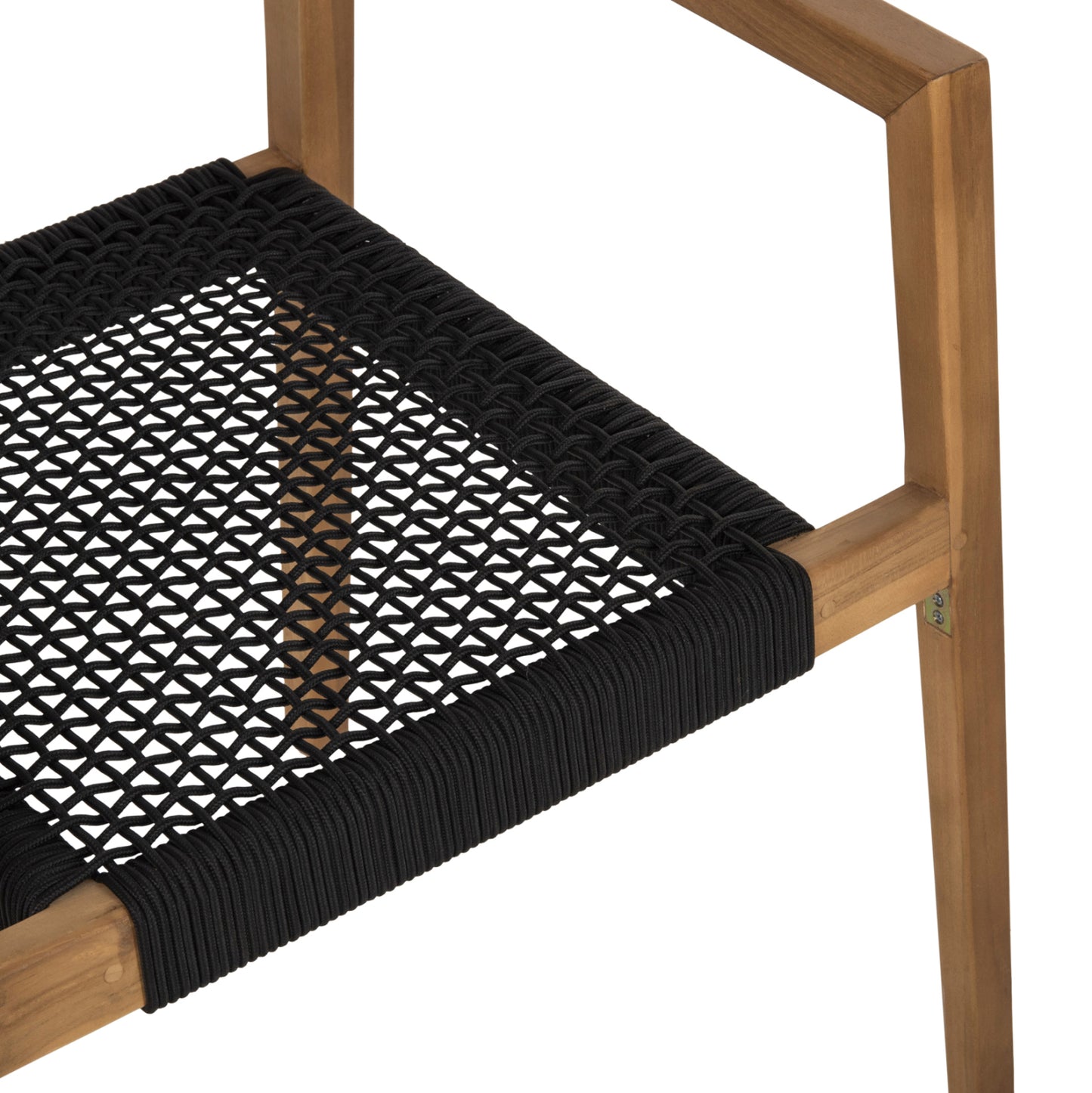 ΠΟΛΥΘΡΟΝΑ CHARLOTTE ΞΥΛΟ TEAK ΦΥΣΙΚΟ & ΜΑΥΡΟ ΣΧΟΙΝΙ 59x54x83