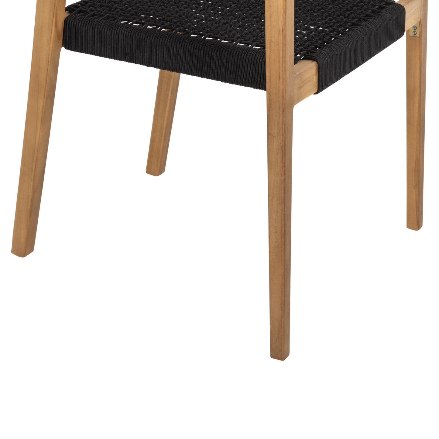 ΠΟΛΥΘΡΟΝΑ CHARLOTTE ΞΥΛΟ TEAK ΦΥΣΙΚΟ & ΜΑΥΡΟ ΣΧΟΙΝΙ 59x54x83