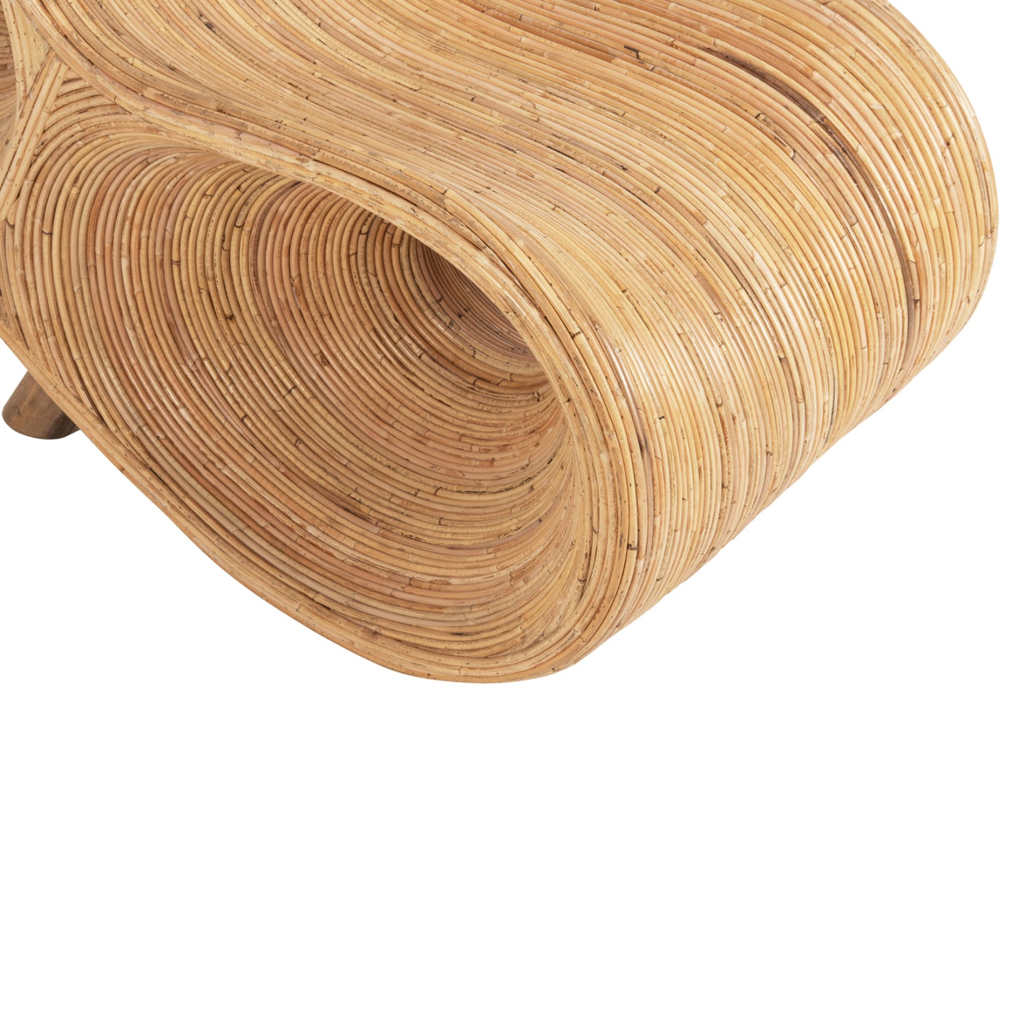 ΠΟΛΥΘΡΟΝΑ CURVY LOUNGE ΑΠΟ RATTAN ΣΕ ΦΥΣΙΚΗ ΑΠΟΧΡΩΣΗ 63x128x97