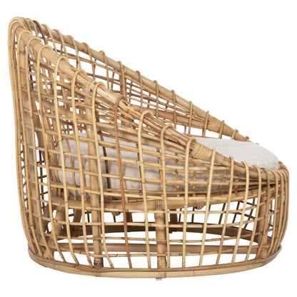 ΠΟΛΥΘΡΟΝΑ ENTO RATTAN ΣΕ ΦΥΣΙΚΟ ΜΠΕΖ ΜΑΞΙΛΑΡΙ 85x75x67