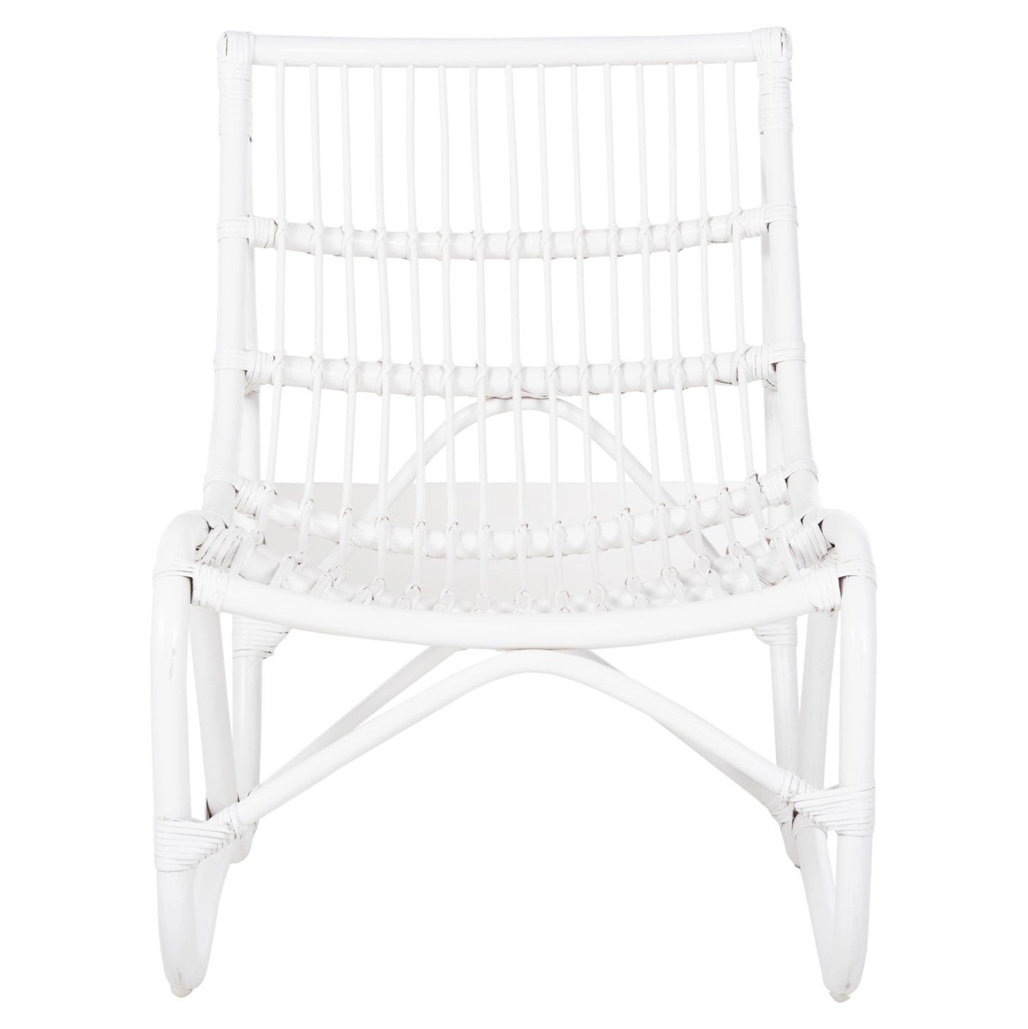 ΠΟΛΥΘΡΟΝΑ GRINN ΡΑΒΔΟΙ RATTAN ΣΕ ΛΕΥΚΟ 56,5x73,5x79,5
