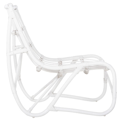 ΠΟΛΥΘΡΟΝΑ GRINN ΡΑΒΔΟΙ RATTAN ΣΕ ΛΕΥΚΟ 56,5x73,5x79,5