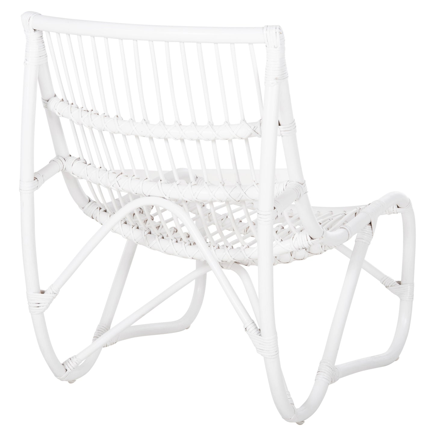 ΠΟΛΥΘΡΟΝΑ GRINN ΡΑΒΔΟΙ RATTAN ΣΕ ΛΕΥΚΟ 56,5x73,5x79,5