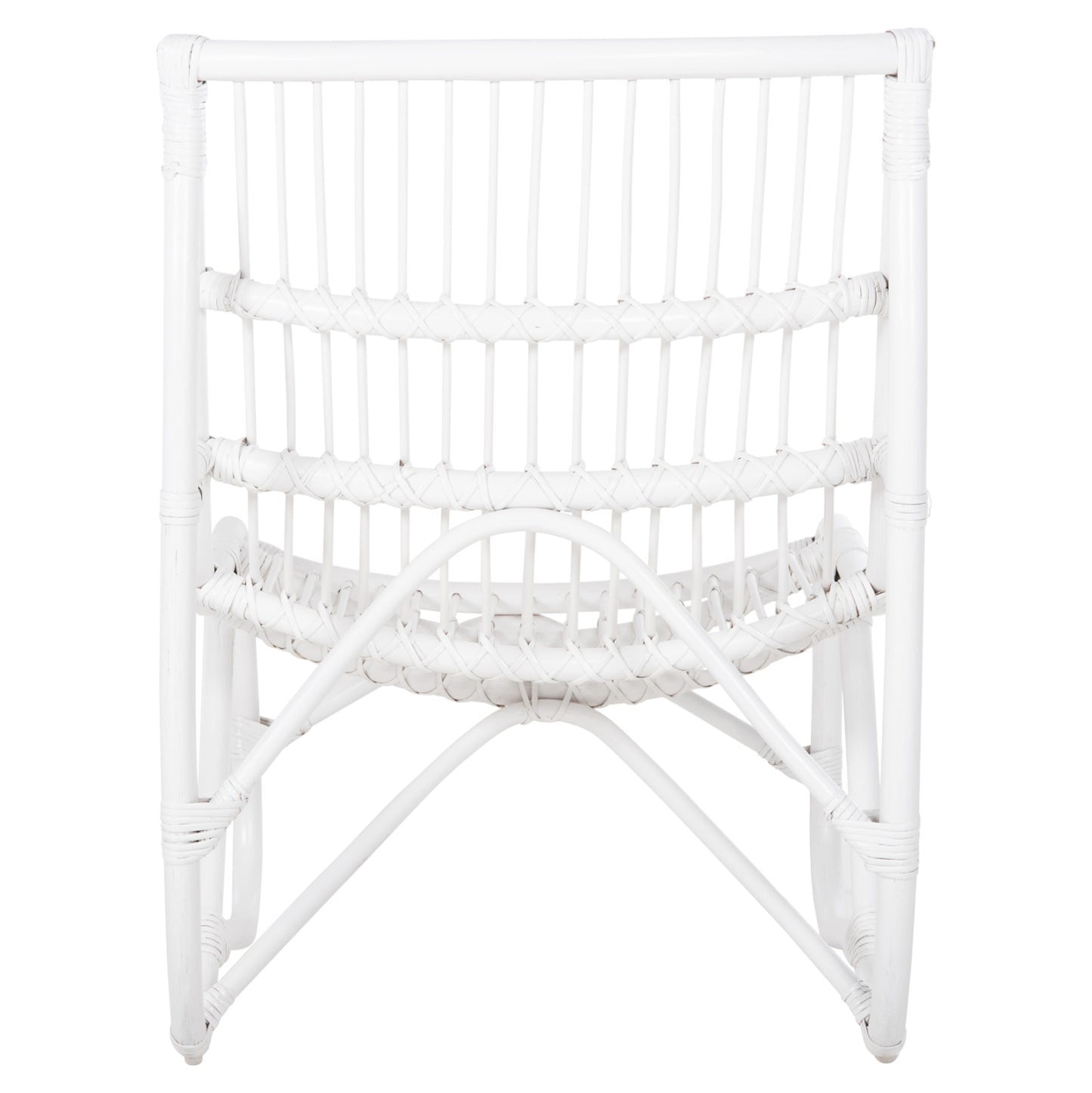 ΠΟΛΥΘΡΟΝΑ GRINN ΡΑΒΔΟΙ RATTAN ΣΕ ΛΕΥΚΟ 56,5x73,5x79,5