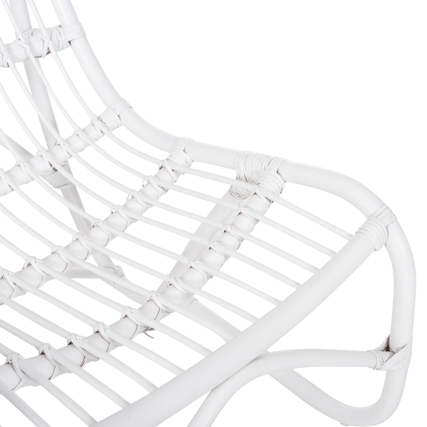 ΠΟΛΥΘΡΟΝΑ GRINN ΡΑΒΔΟΙ RATTAN ΣΕ ΛΕΥΚΟ 56,5x73,5x79,5